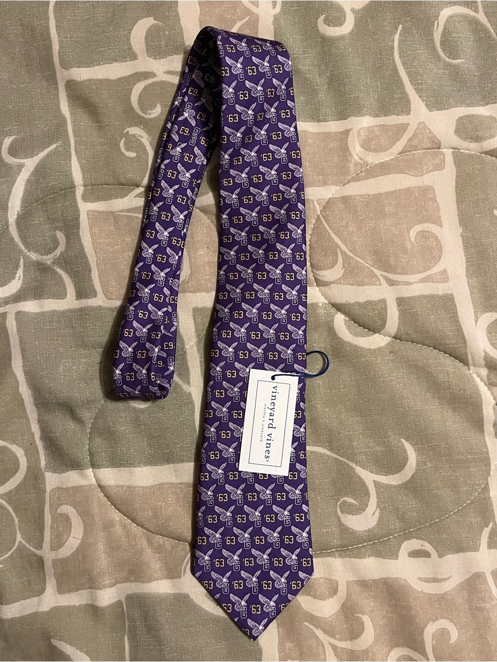 NWT Vineyard Vines Tennessee Tech Silk Tie